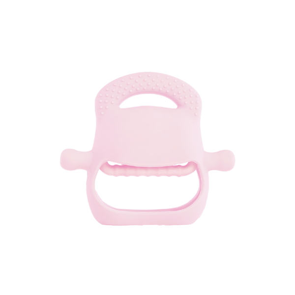 Pembe Bebek Silikon Diş Kaşıyıcı   - 4
